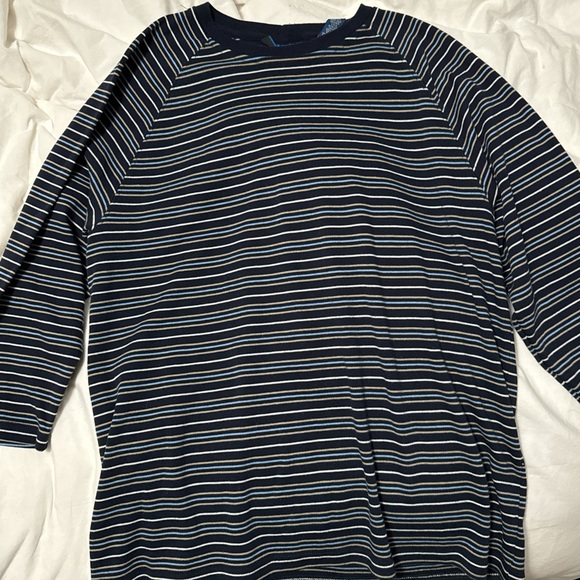 Navy striped long sleeve - Picture 4 of 5